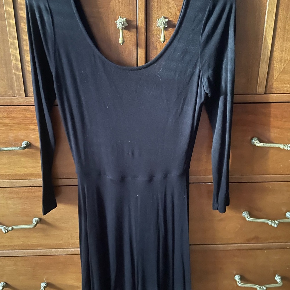 Torrid Black Long Sleeve Dress